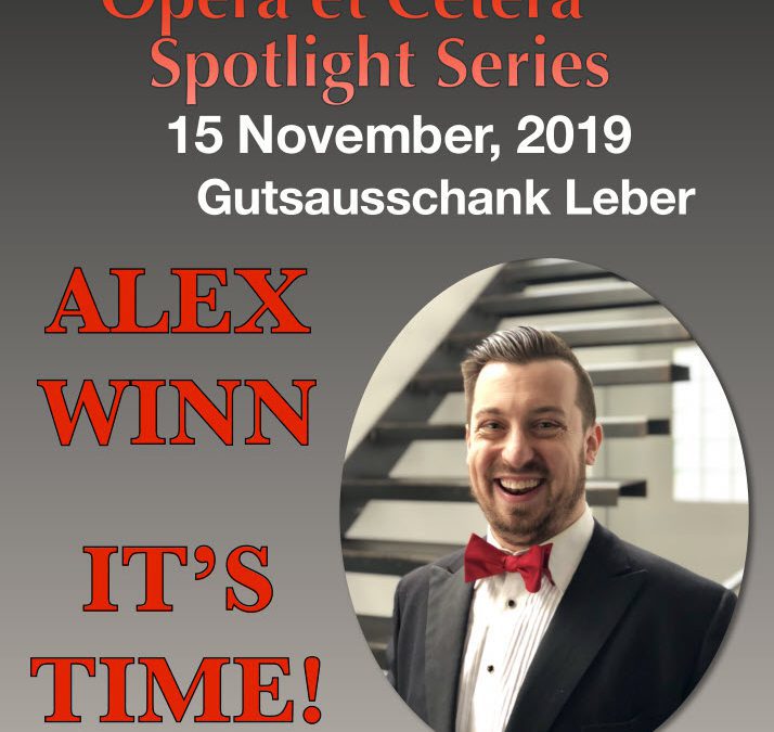 Spotlight Series mit Alex Winn –  It’s Time! geht nach Mainz